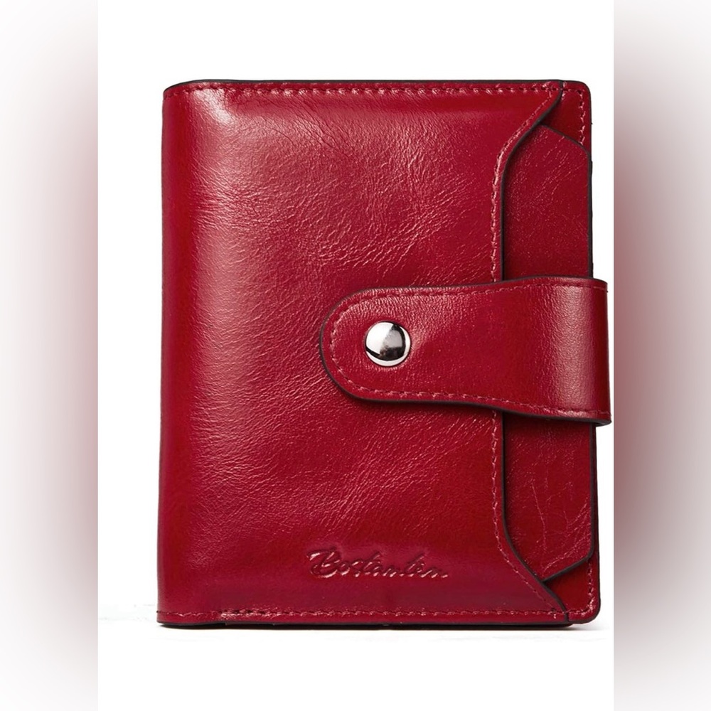 Bostanten | Women Leather Wallet RFID Blocking | Small